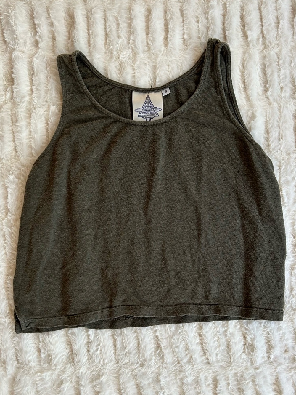 Jungmaven Sophie 100% Hemp Cropped Tank Top